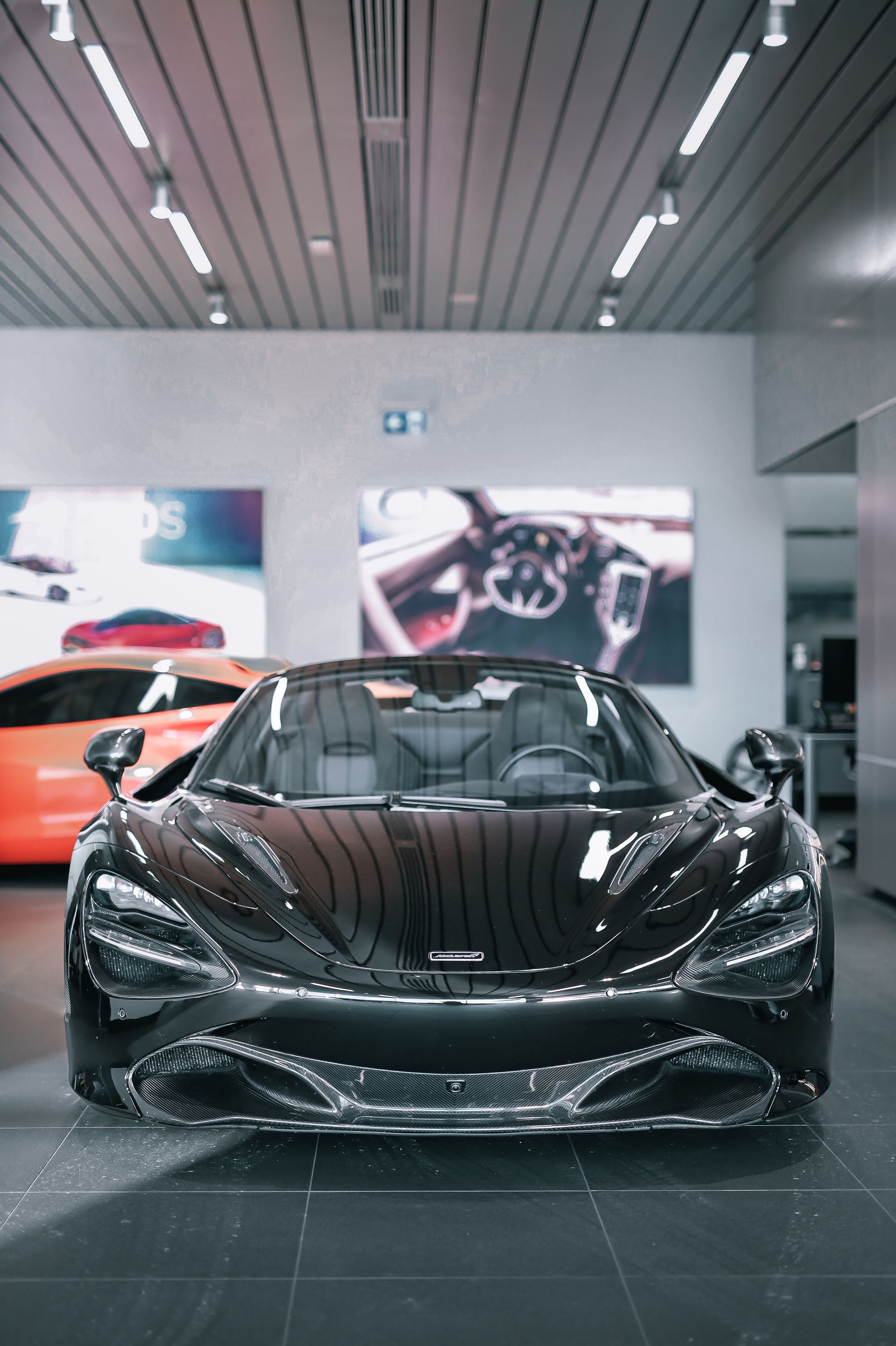 A detailed luxury car gleaming in Weston, Florida